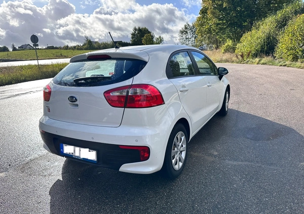 Kia Rio cena 34500 przebieg: 157159, rok produkcji 2016 z Brześć Kujawski małe 121